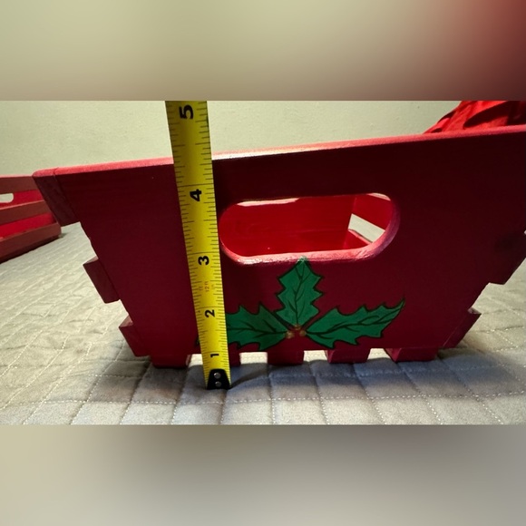 Vintage  Christmas basket - Picture 6 of 16